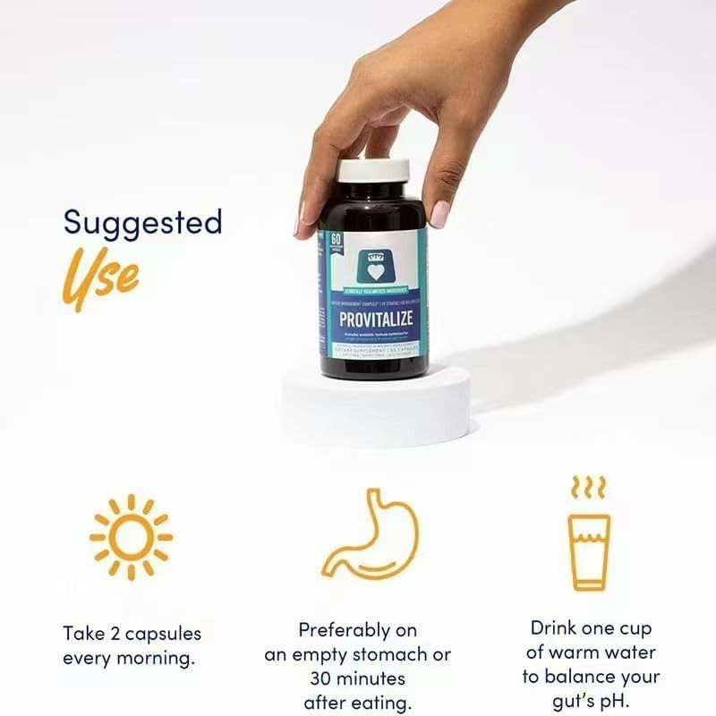 (2 Pack) 60 CT Women Probiotic Blend Formula with Curcumin for Digestion Health
