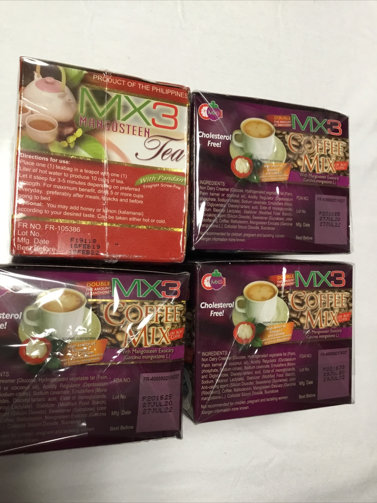 3 Boxes Of Mx3 Coffee & 1 Box Of Mx3 Tea W/ Free Priority Shipping 💖