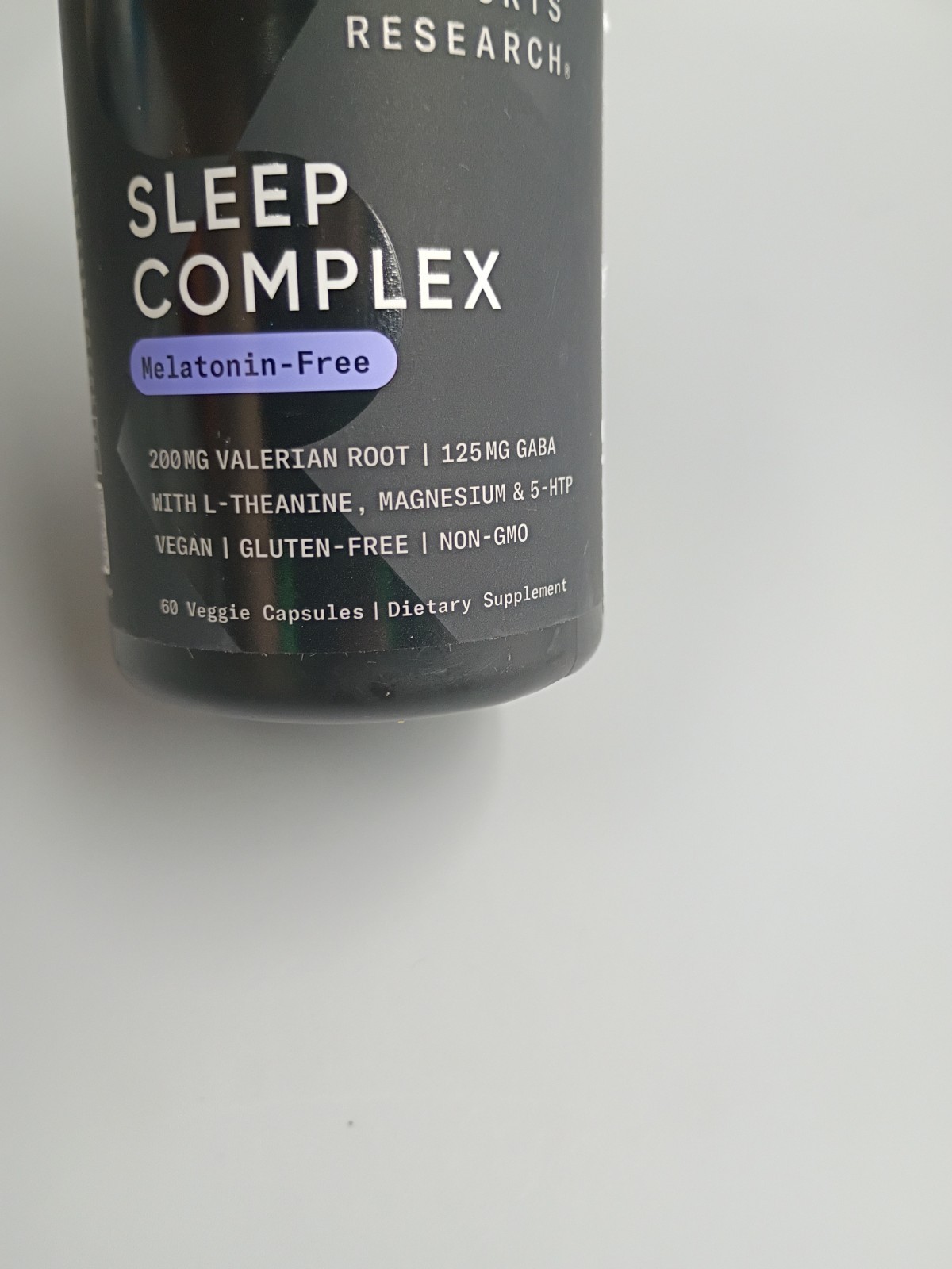 Sports Research Sleep Complex Melatonin Free 60 Veggie Capsules ~ Exp. 03/2028