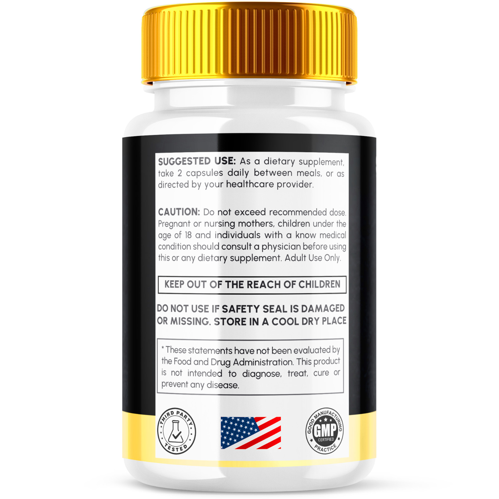 (2 Pack) Vigortrix Male Pills Maximize Energy, Vitality & Stamina 120 Capsules