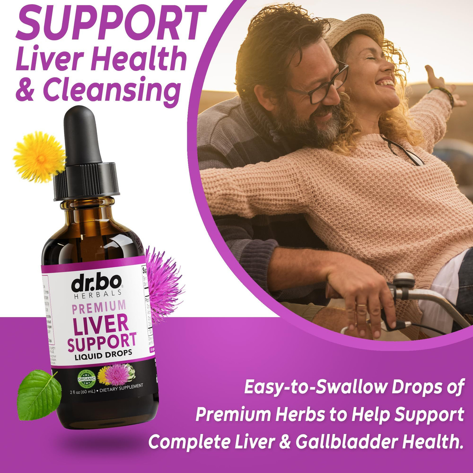 Liver Cleanse Detox & Repair Organic – Natural 2 Fl Oz (Pack of 1)
