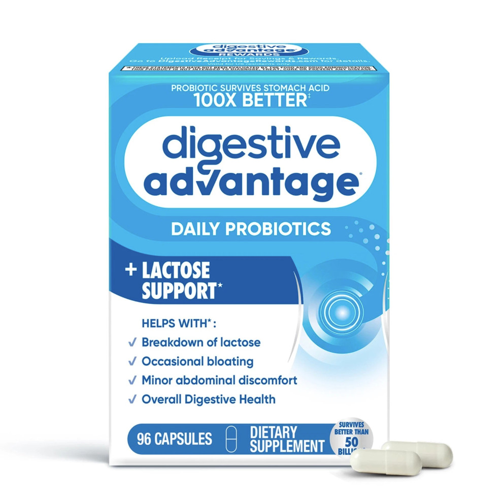 Digestive Advantage Lactose Defense Capsules 96ct Digestive Immune Support