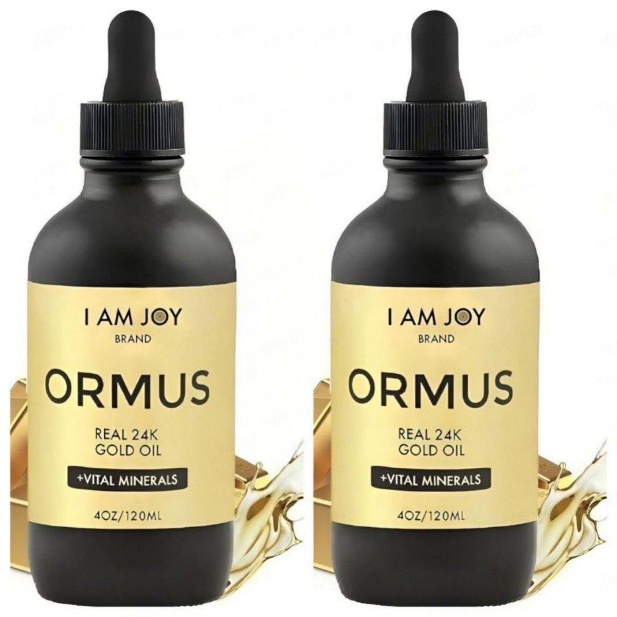 NEW LUXRY I Am Joy Ormus Gold Oil, DNA Repair & Pineal Gland Decalcification