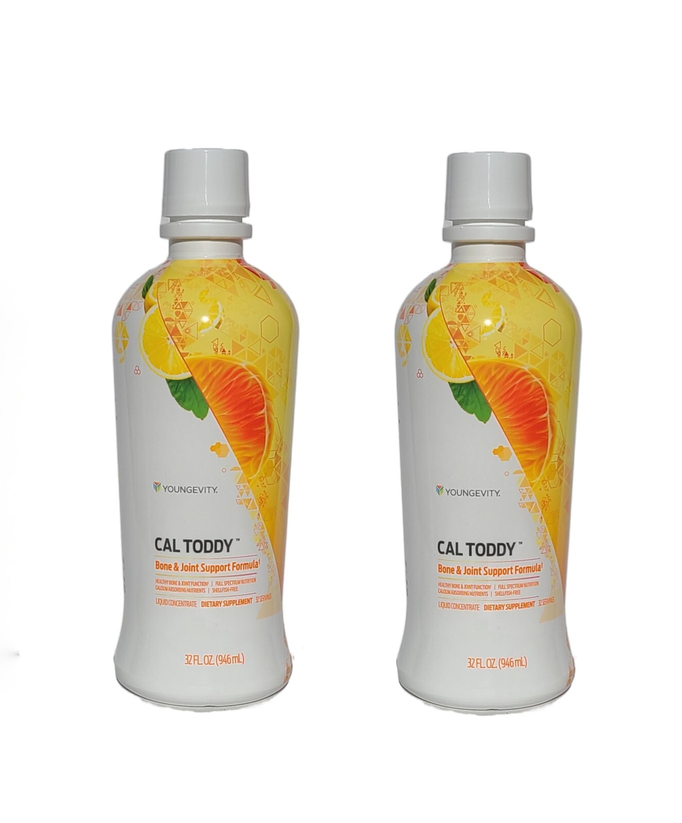 Youngevity/Supralife Cal Toddy Dr Wallach 32 FL OZ 2-Pack – FREE SHIPPING