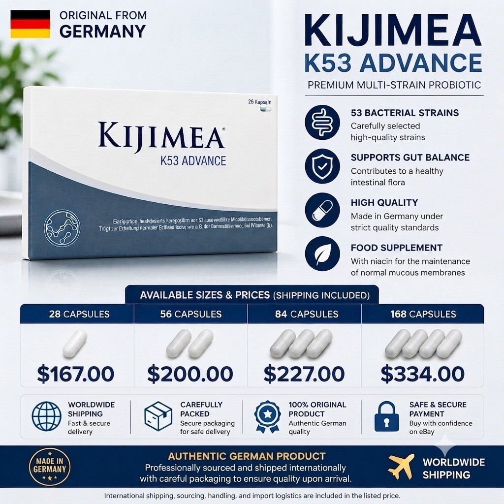 Kijimea K53 Advance | Original German Probiotic | 53 Selected Strains