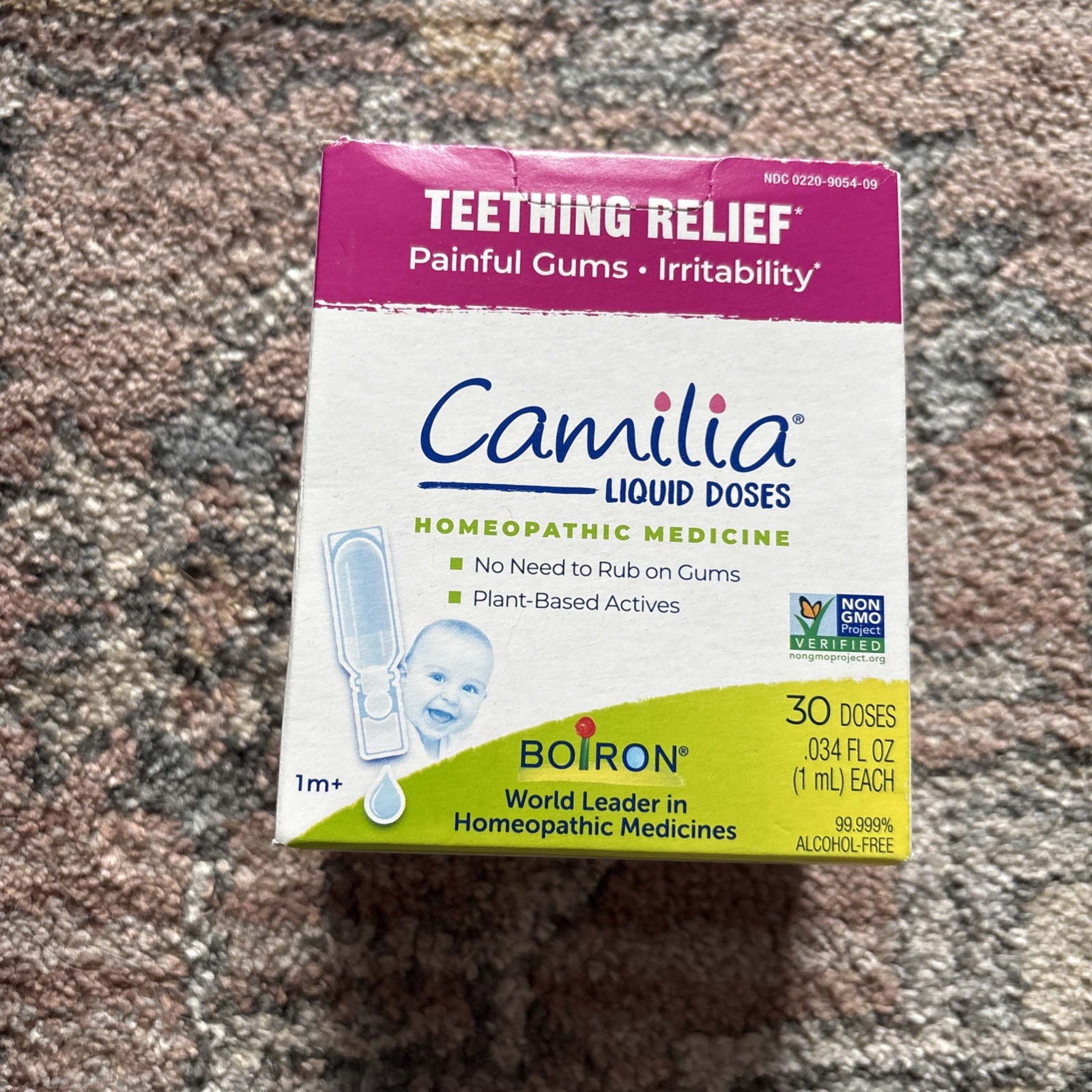 Boiron Camilia, Liquid Doses Teething Relief Exp 07/2028