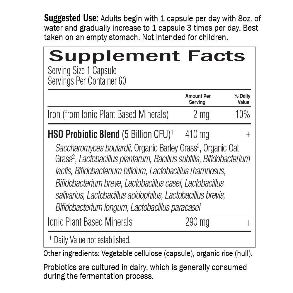 Primal Defense Ultra Probiotic Supplement, 60 Capsules for Digestive Health