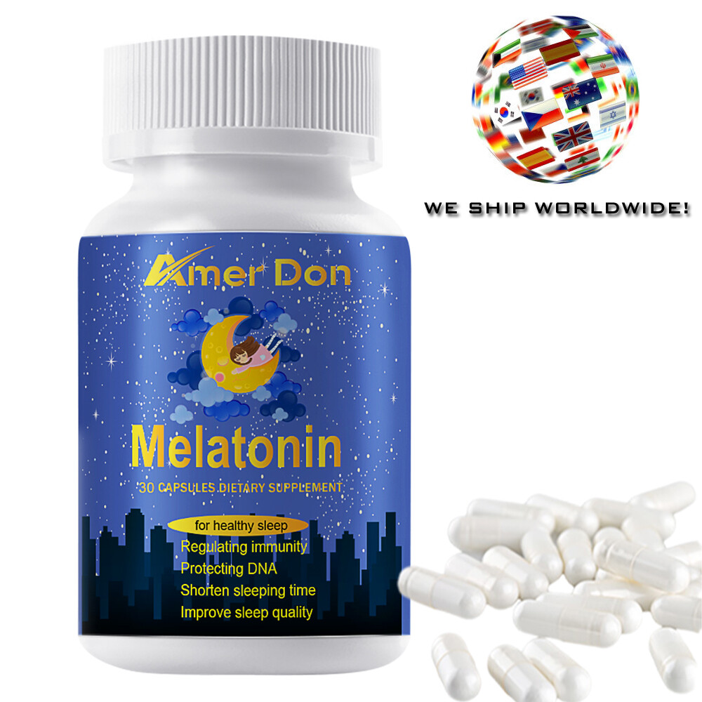 Easy-to-swallow sleep capsules – Nighttime sleep aid for longer, better sleep