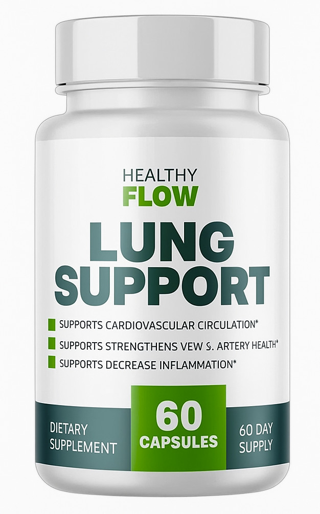 Healthy Flow Lung Relief Formula – High Quality 60 Capsules