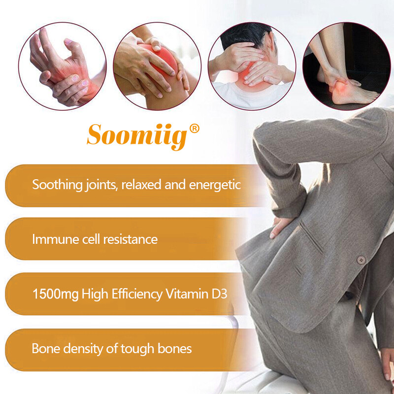 Vitamin D3 + K2 Softgels – Strong bones, heart, joint, immune health support
