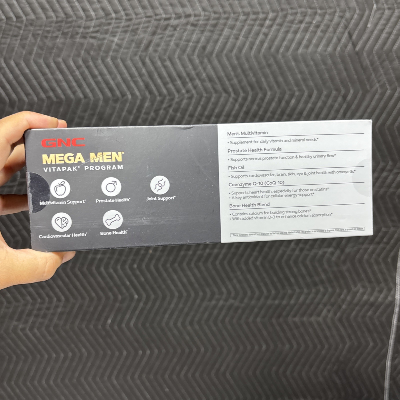 GNC Mega Men 50+ Plus Vitapak Program : 30 Day Supply / 30 Packs