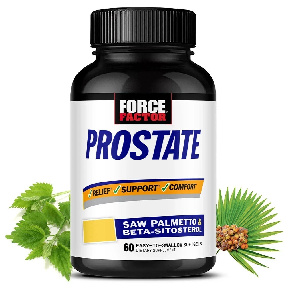 Force Factor Prostate Advanced Prostate Supplement, Saw Palmetto – US