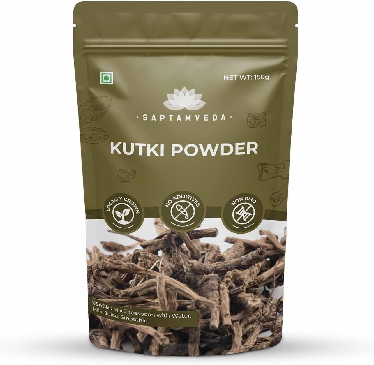 Kutki Powder, 150 Gm – Liver Support & Detox (Pack of 1)