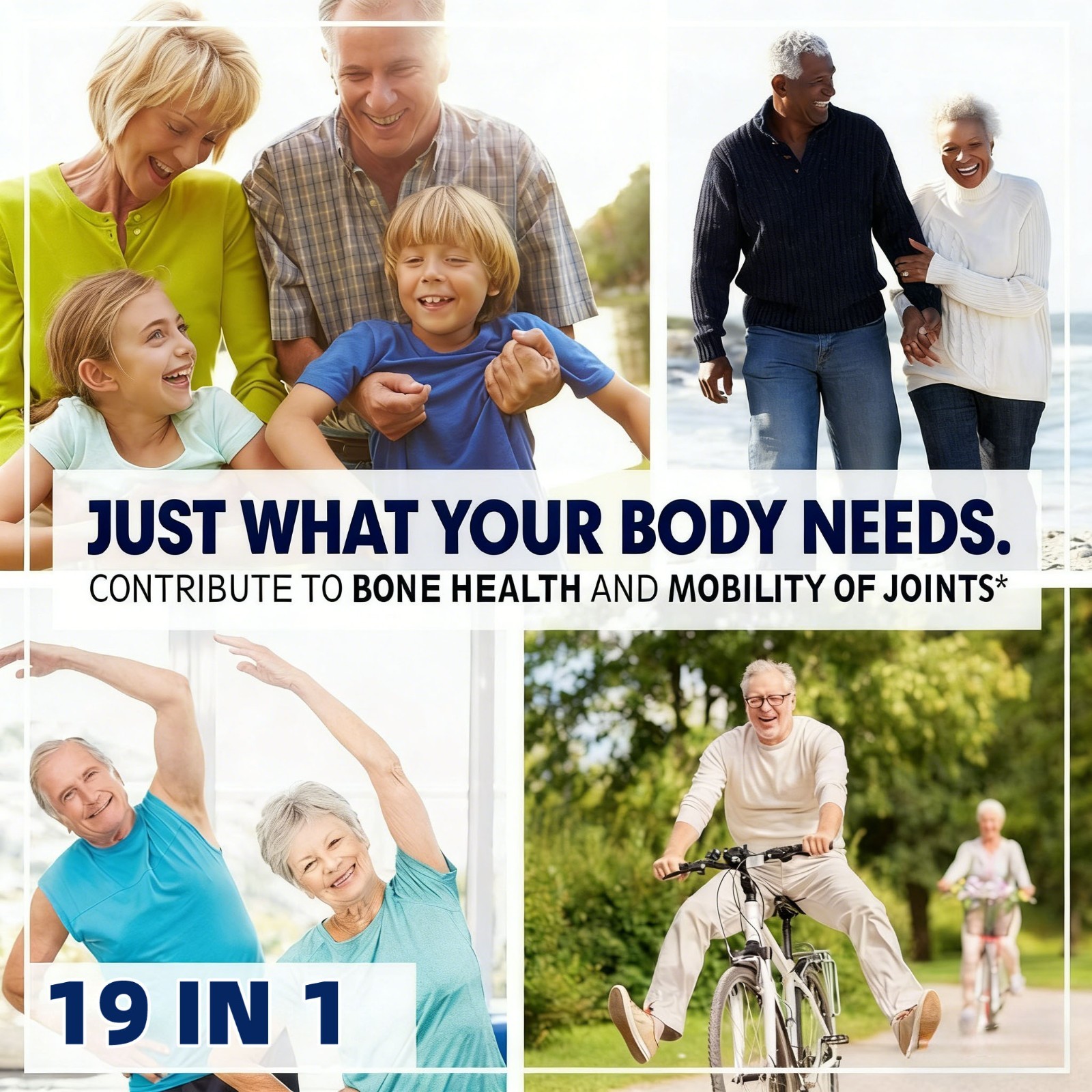 Triple Strength Pain Relief Supplement, Joint Support Glucosamine, Turmeric, MSM
