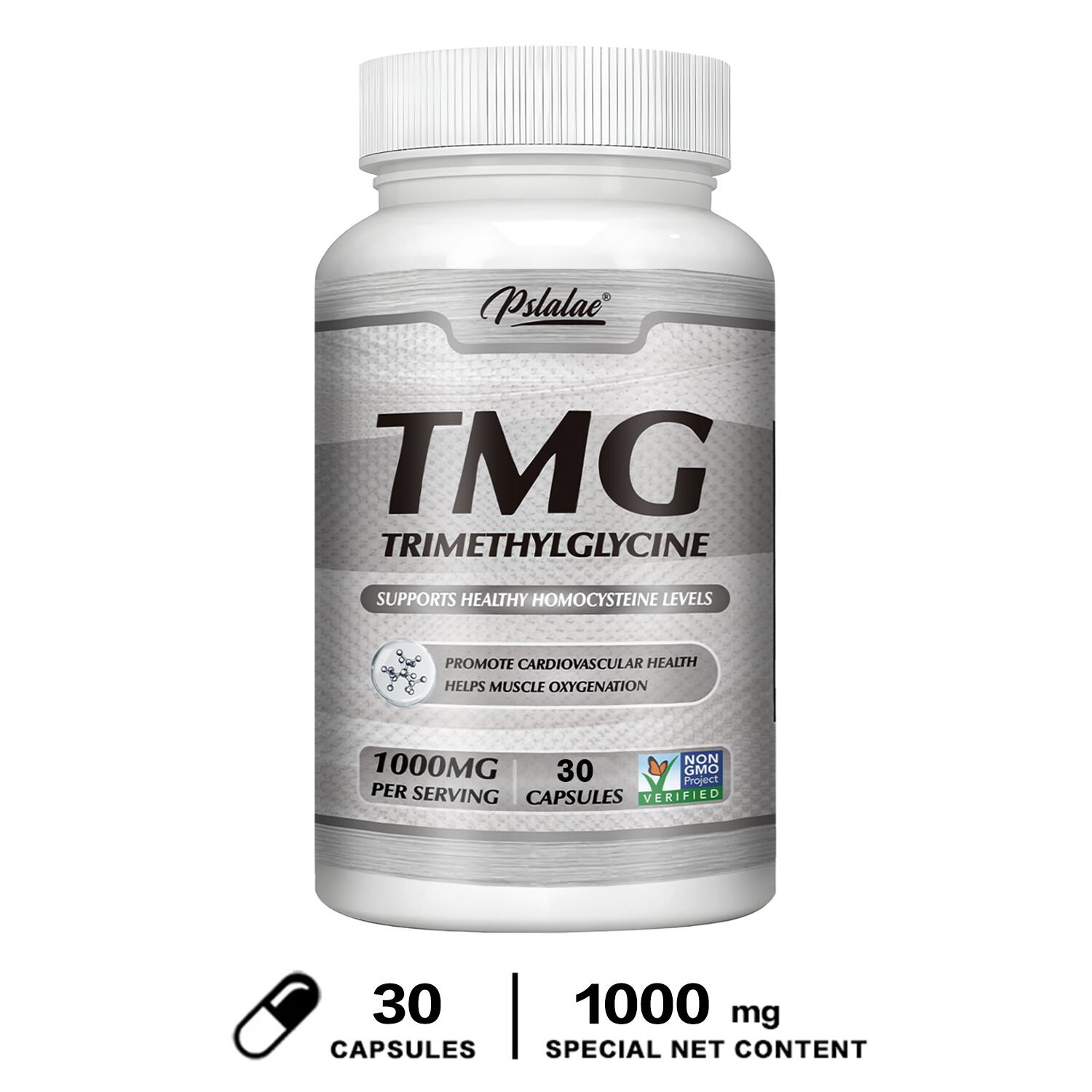 TMG Trimethylglycine 1000mg-Betaine Anhydrous – Liver Support,Digestive Support