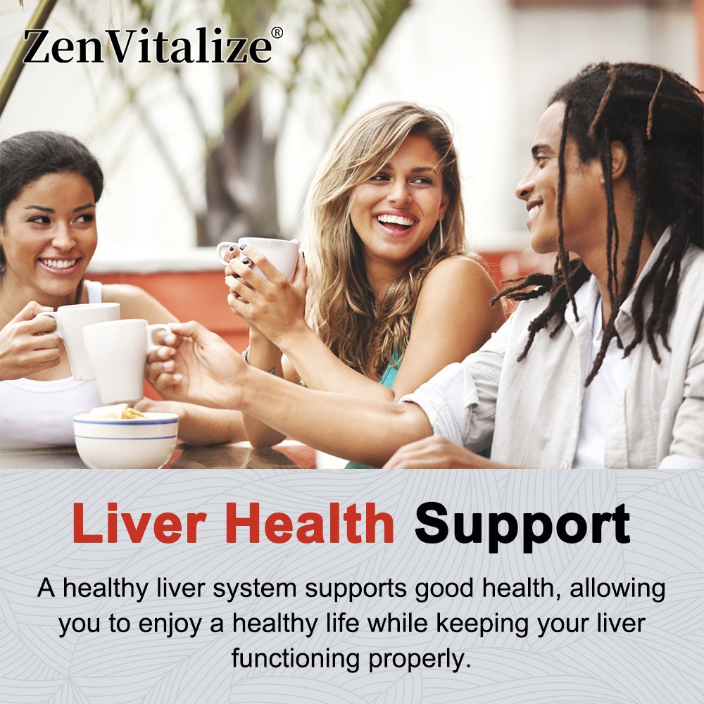 Liver Detox formulated with Milk Thistl 100mg Improves Digestive Health 30/60/12