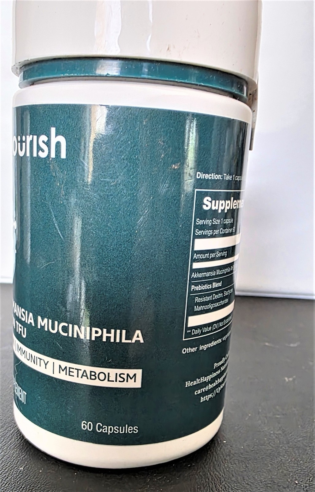 UpNourish Akkermansia Muciniphila for Digestive 60 Capsules Exp. 01-2026