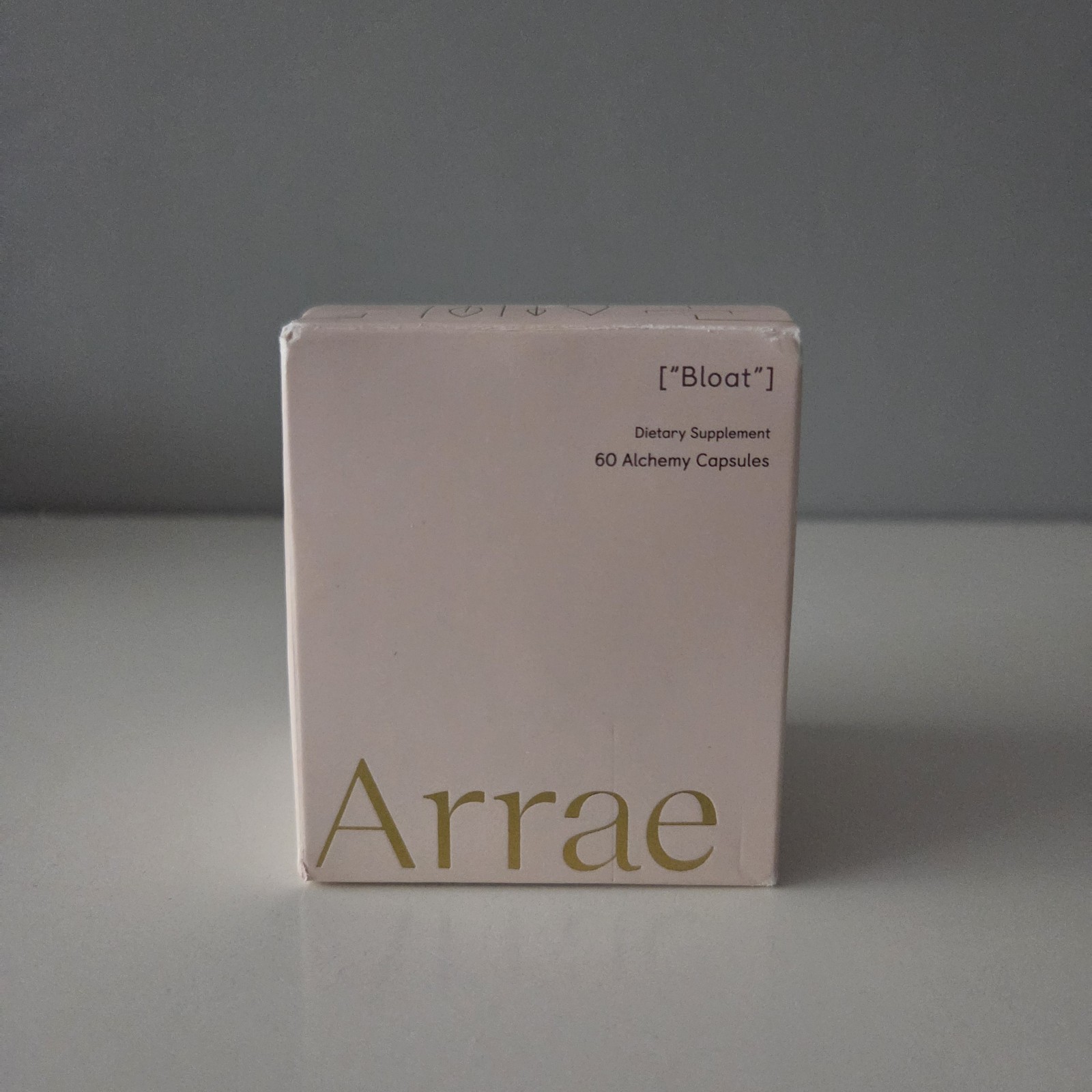 Arrae Bloat Fast-Acting Bloating Relief Digestive Enzymes Natural 60 Ct 09/2024