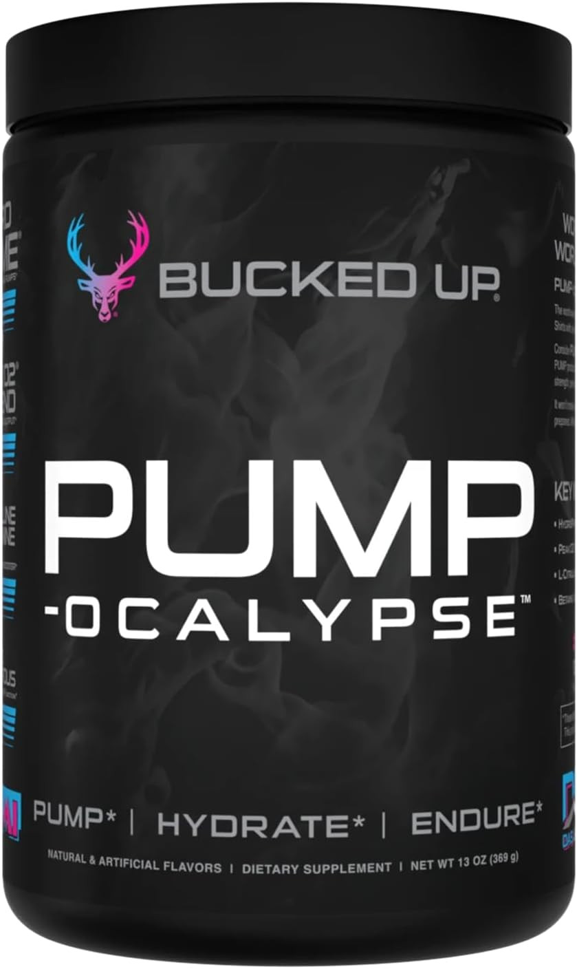 Pump-Ocalypse Miami | Nitric Oxide and L Arginine Supplement with Citrulline Mal