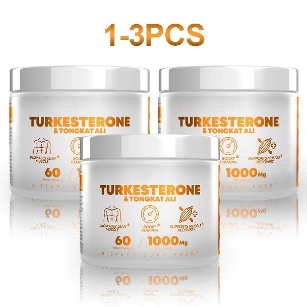 NEW LUXRY Peak Turkesterone Revival X 1K Mg Capsule Count Health Formula Natural