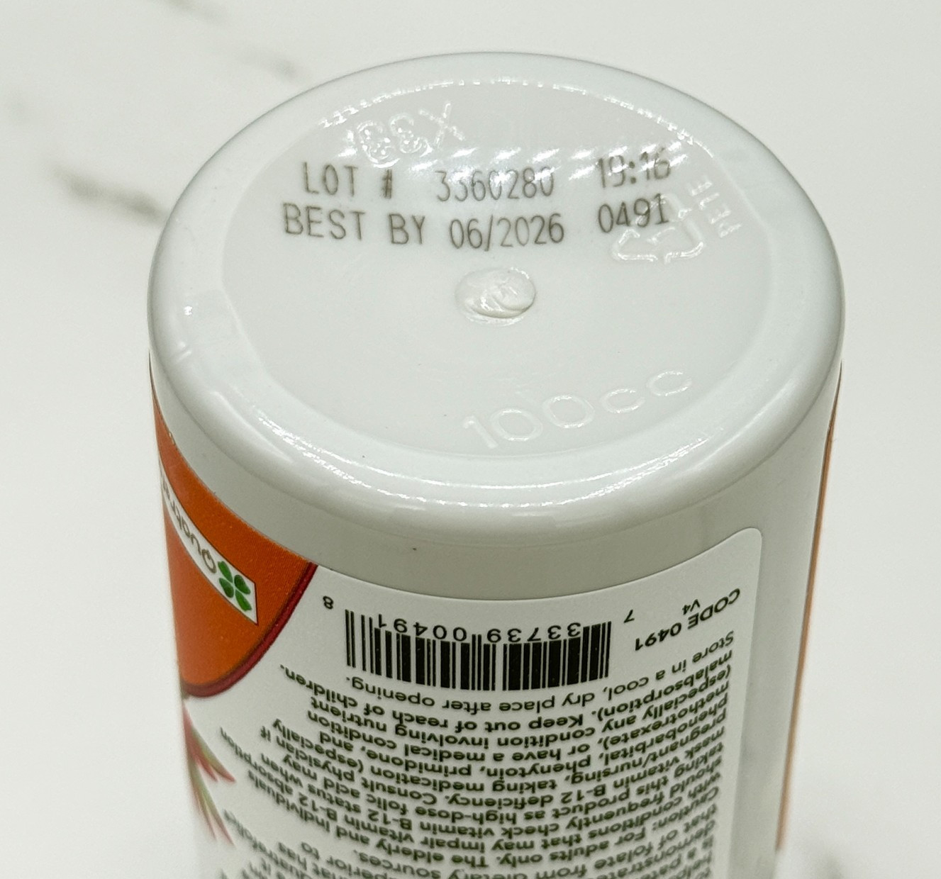 NOW FOODS Methyl Folate 1 000 mcg, 90 Tablets, Exp. 06/2026