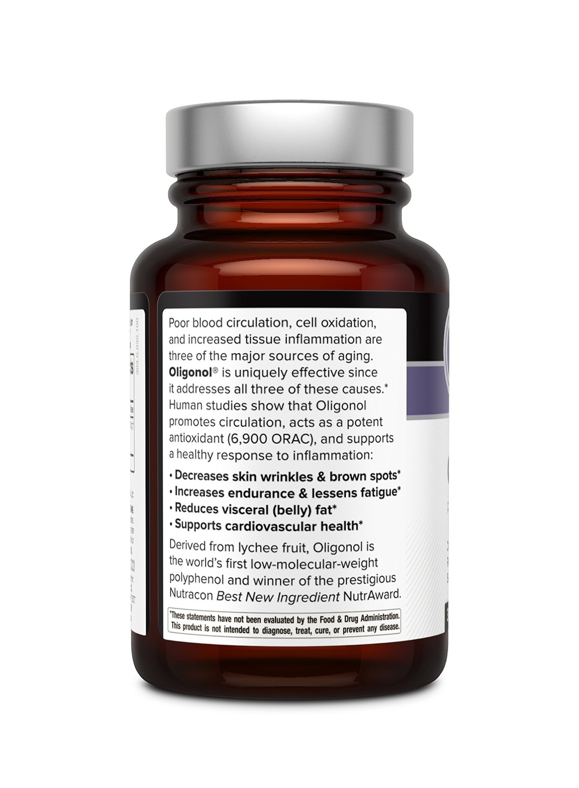 Oligonol – Premium Anti-Aging Supplement – Quality of Life – 30 Count