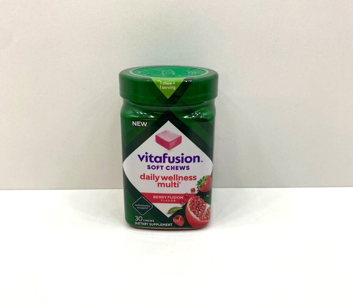 2 NEW Vitafusion Daily Wellness Multi Soft Chews Multivitamin SEALED 2026