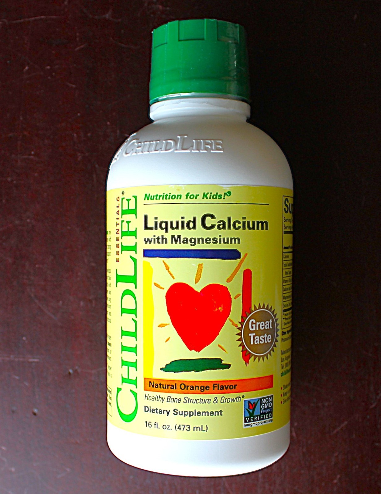 Child Life Liquid Calcium with Magnesium, 16 fl. oz (473 ml) Best Before 12/2025