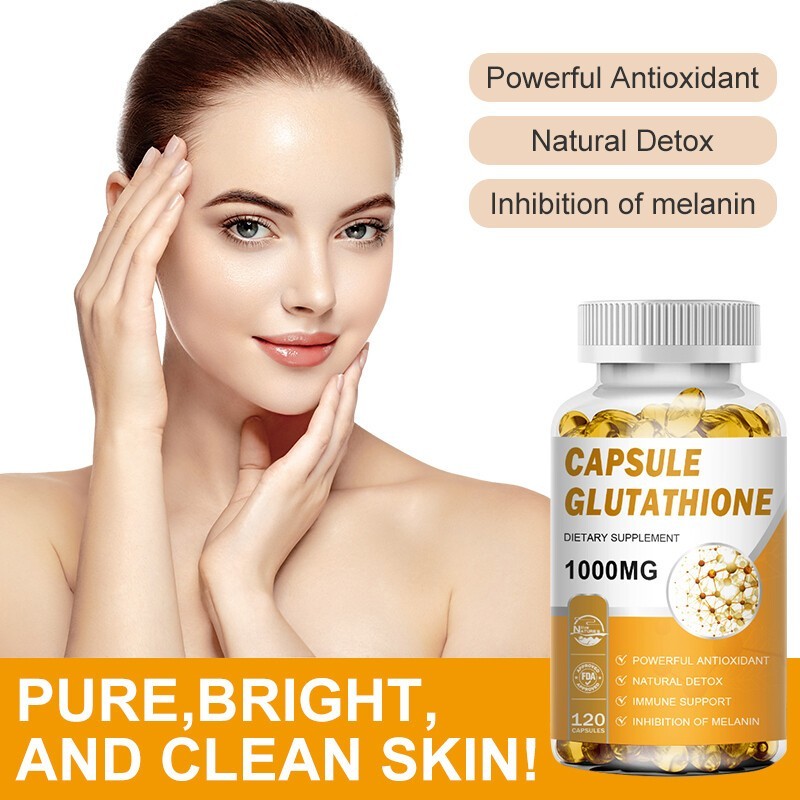 Glutathione Capsule Strong Antioxidant Anti-Aging Skin Whitening Liver Health