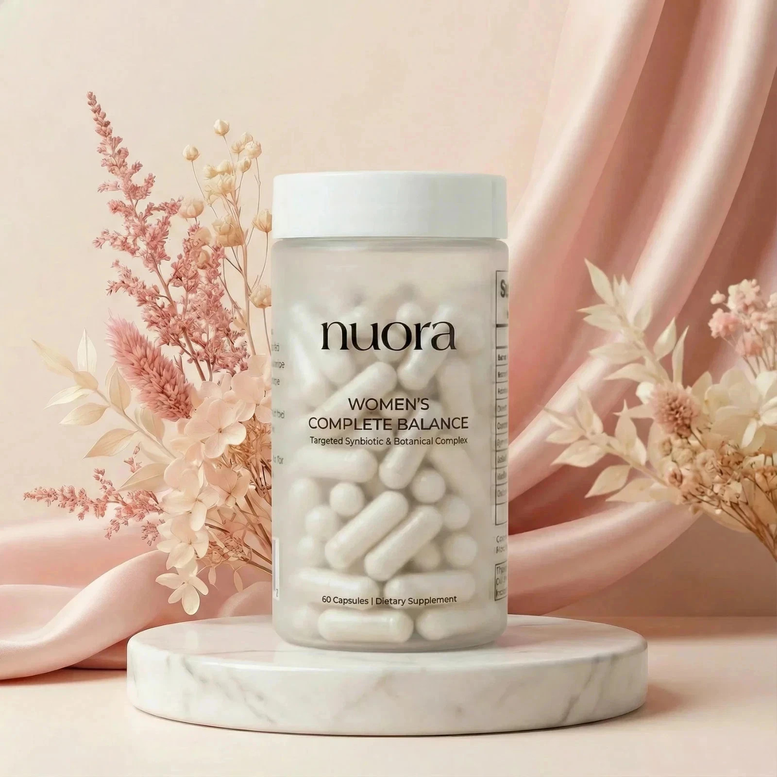 Nuora™ Gut Biofilm Ritual, Women’s Complete Balance 60 capsules Pack of 2