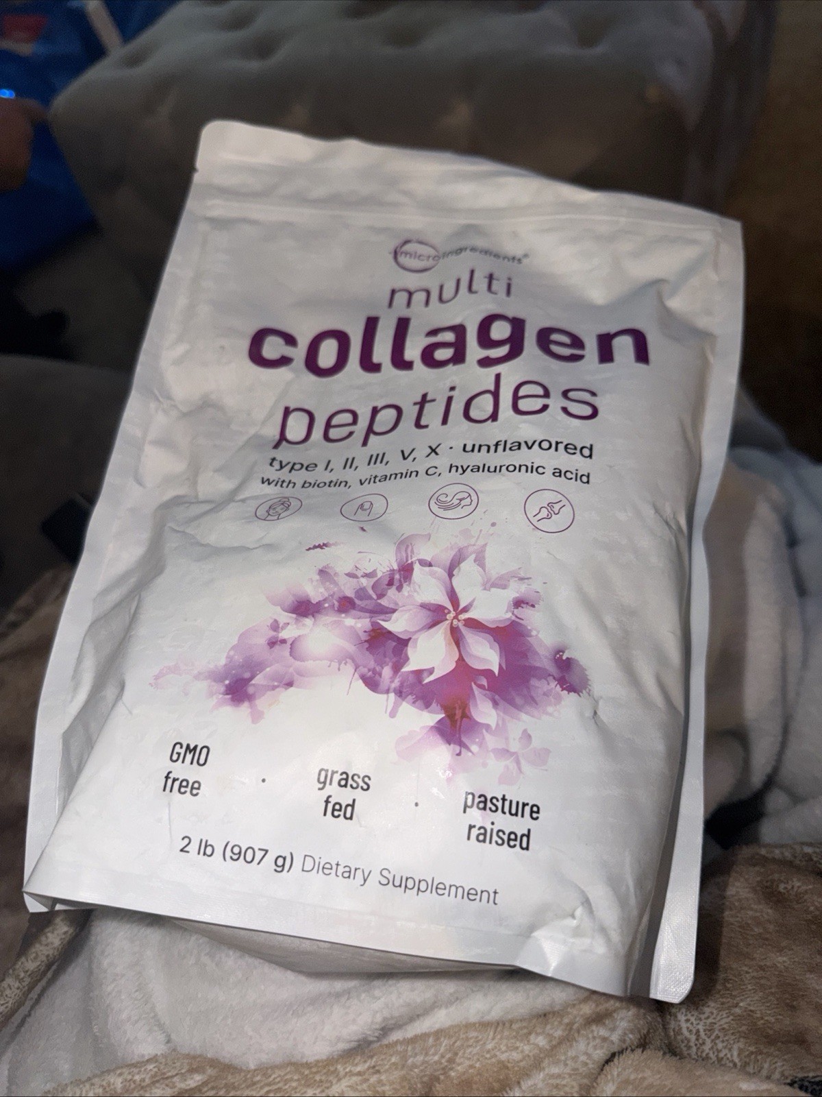 Multi Collagen Peptides, Unflavored, 2 lb (907 g)