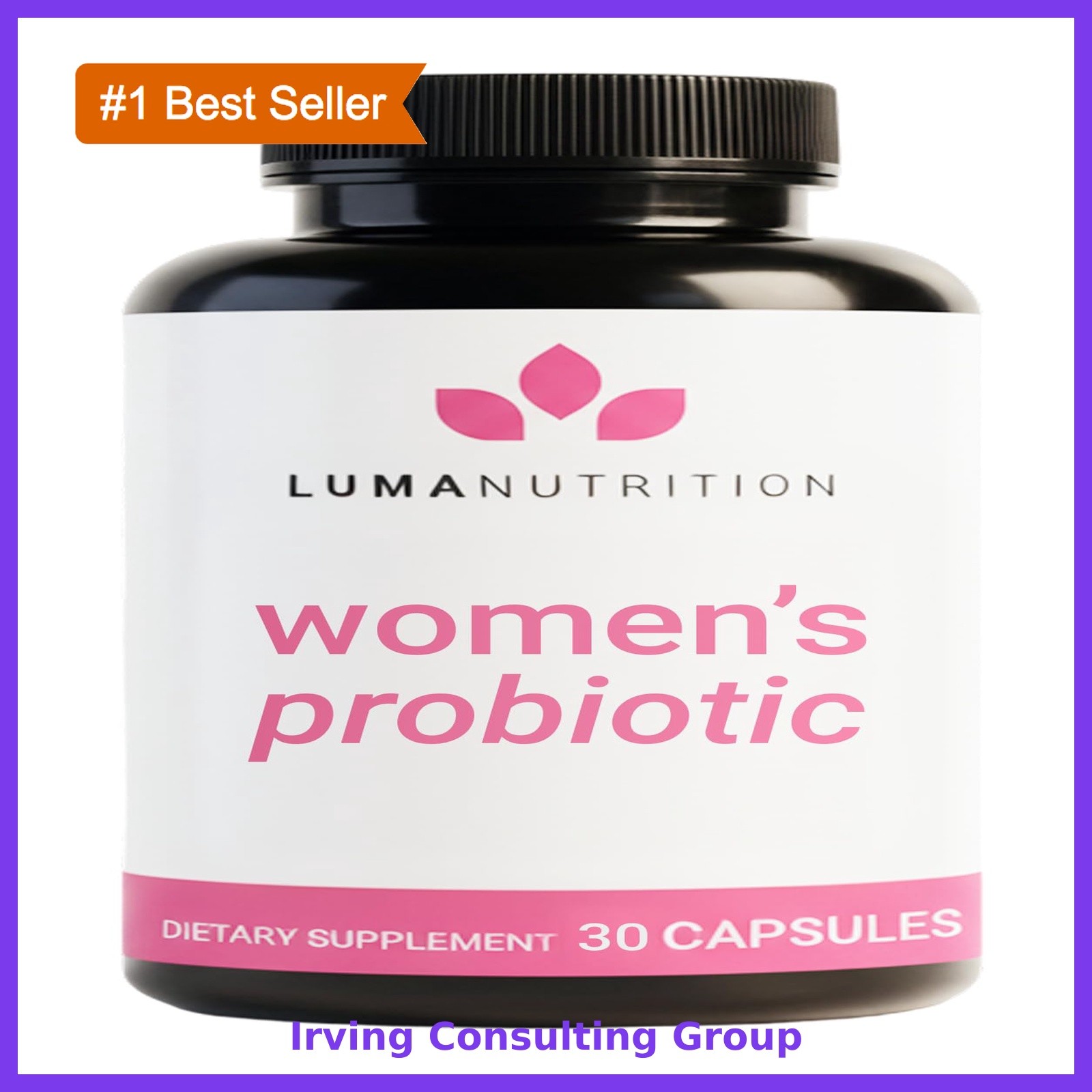 Luma Nutrition Probiotics Women 60 Count Capsules