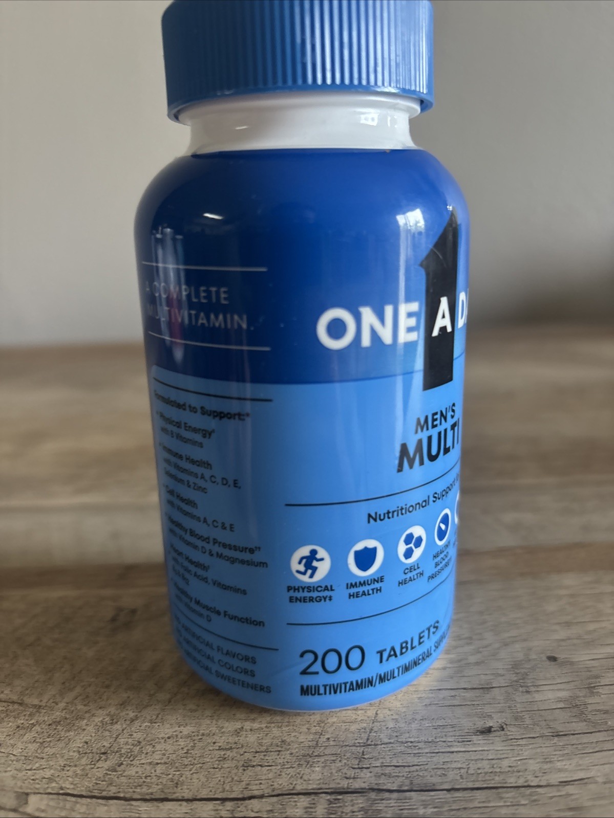 One A Day Men’s Complete Multi Vitamin Dietary Supplement – 200 Tablets