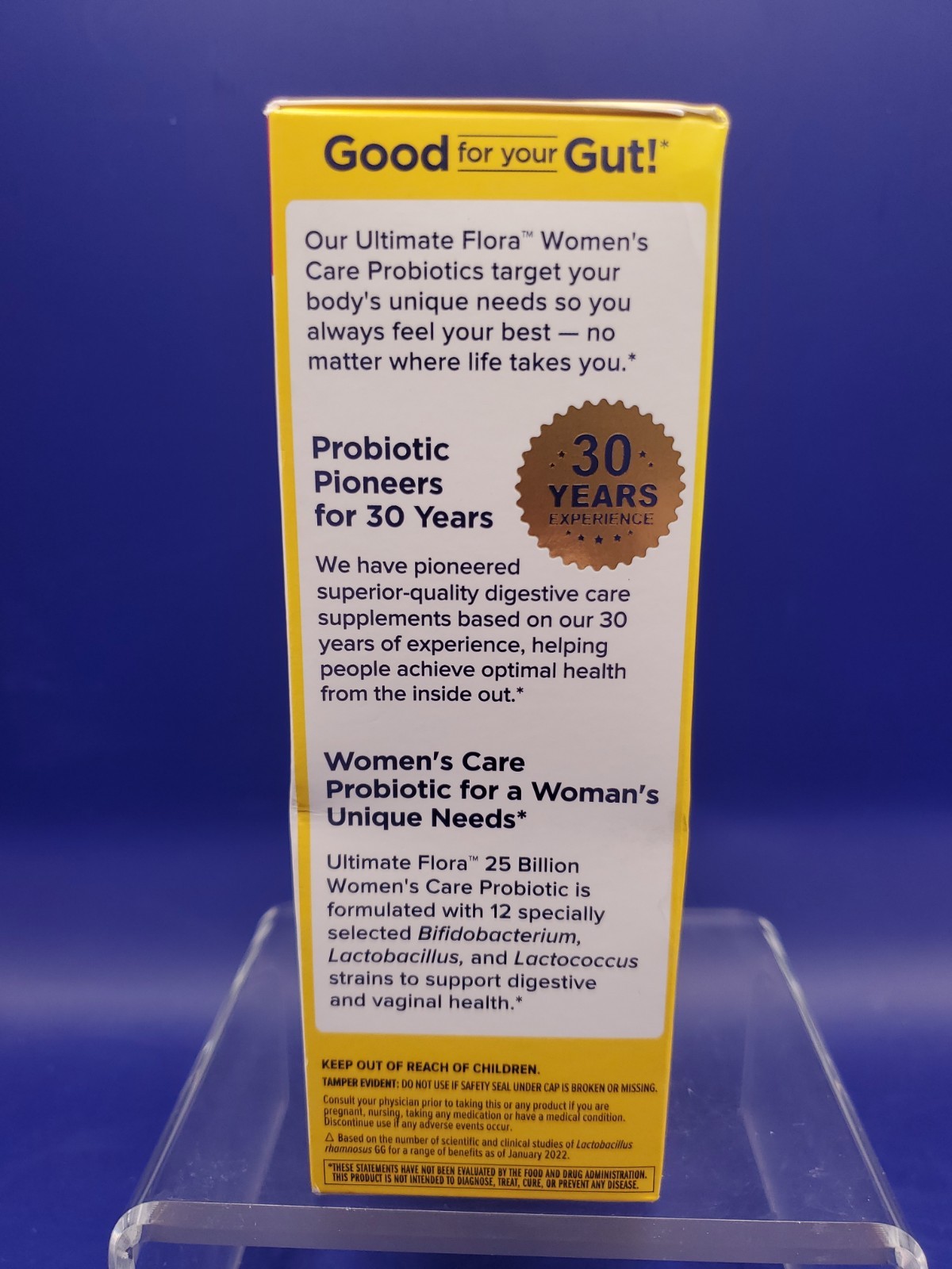 RenewLife Women’s Ultimate Flora Probiotic 25 Billion CFU 90 Capsules Exp 07/27