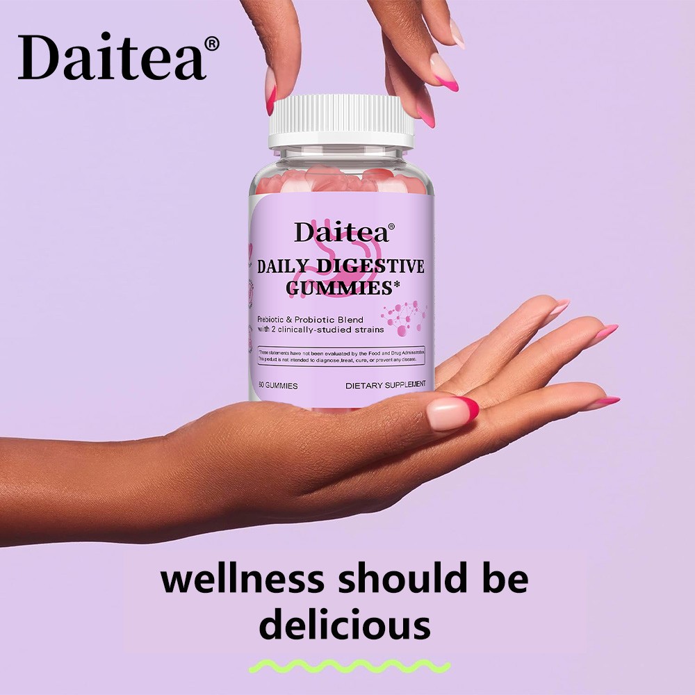 Prebiotic & Probiotic Blend for Digestive Health – Daily for Women & Men Gummy