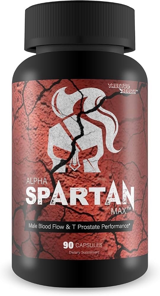 True You Health Alpha TRT Spartan MAX Blood Flow Prostate Support Exp:02/2028