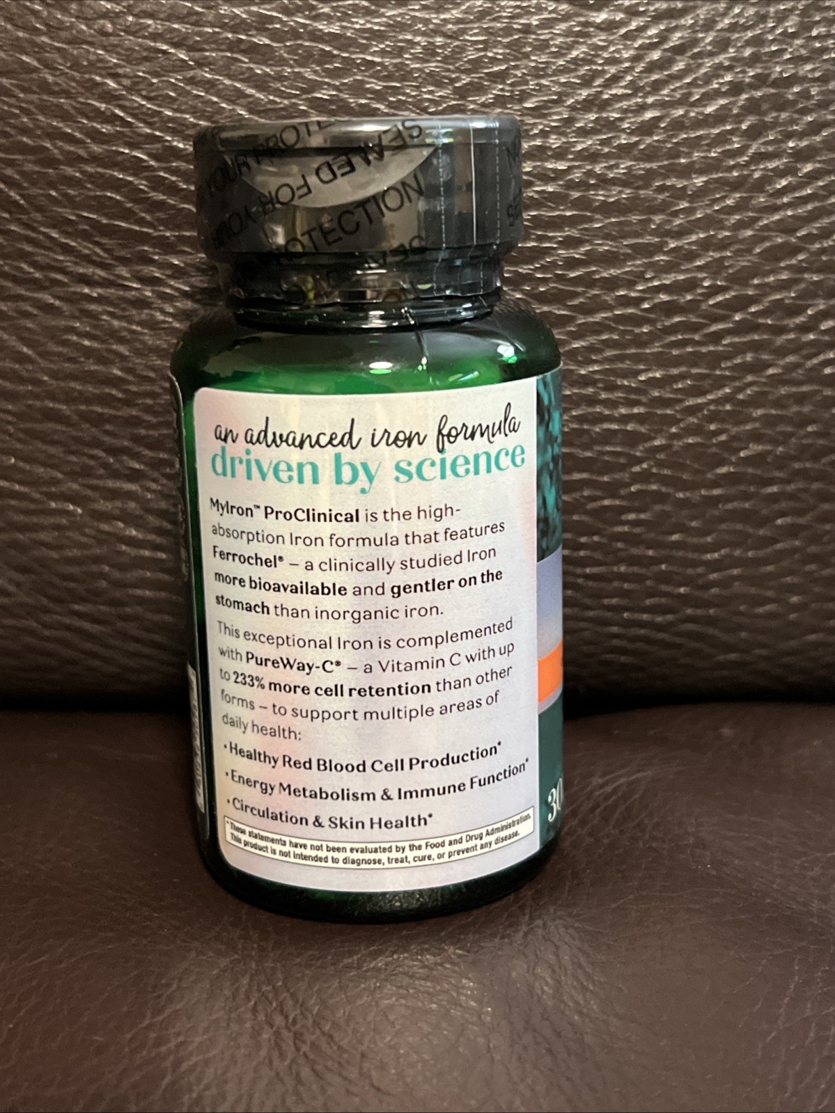 My iron pro clinical advanced iron By Purity Products supplement