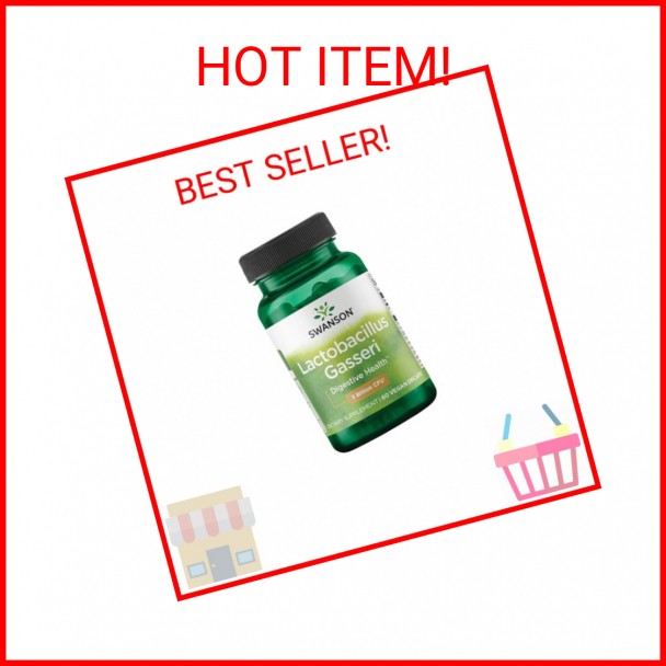 Swanson Lactobacillus Gasseri Probiotic for Adults Seeking Digestive and Metabol