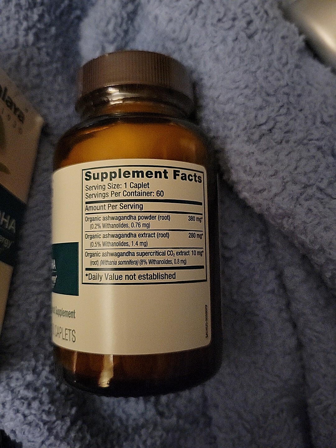 Hymalaya Herbals Ashwagandha. Anti-Stress 60 Veg. Caps Exp.2/27 Free Ship.