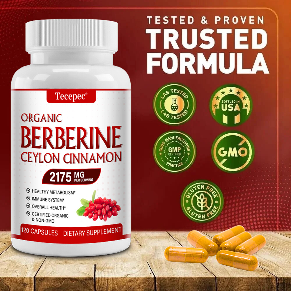 Cholesterol Health Supplements Promotes Metabolism Cellular Energy 120 Capsules