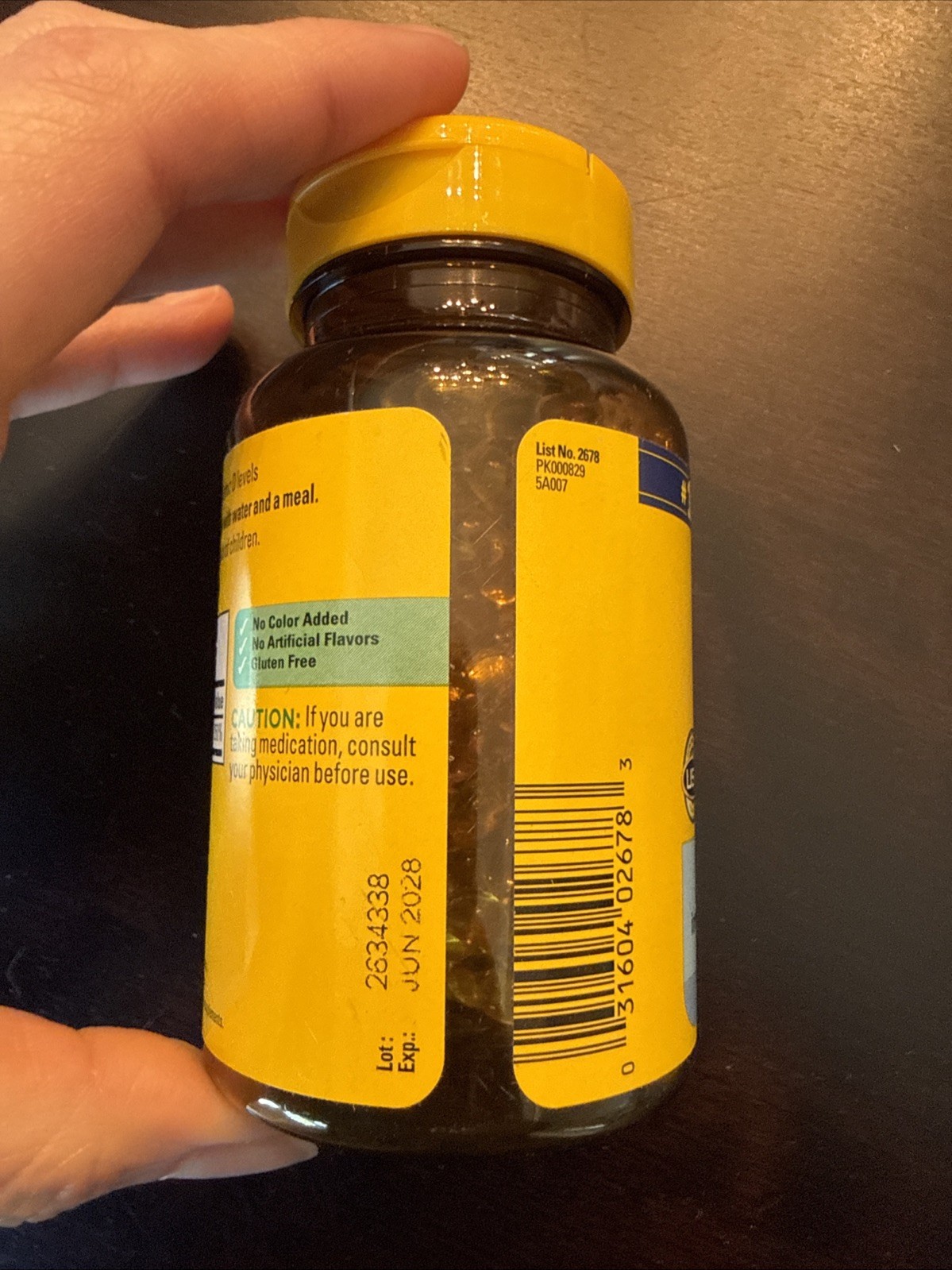 Nature Made D3 2000 IU (50 mcg) 250 Softgels Expies 06/2028