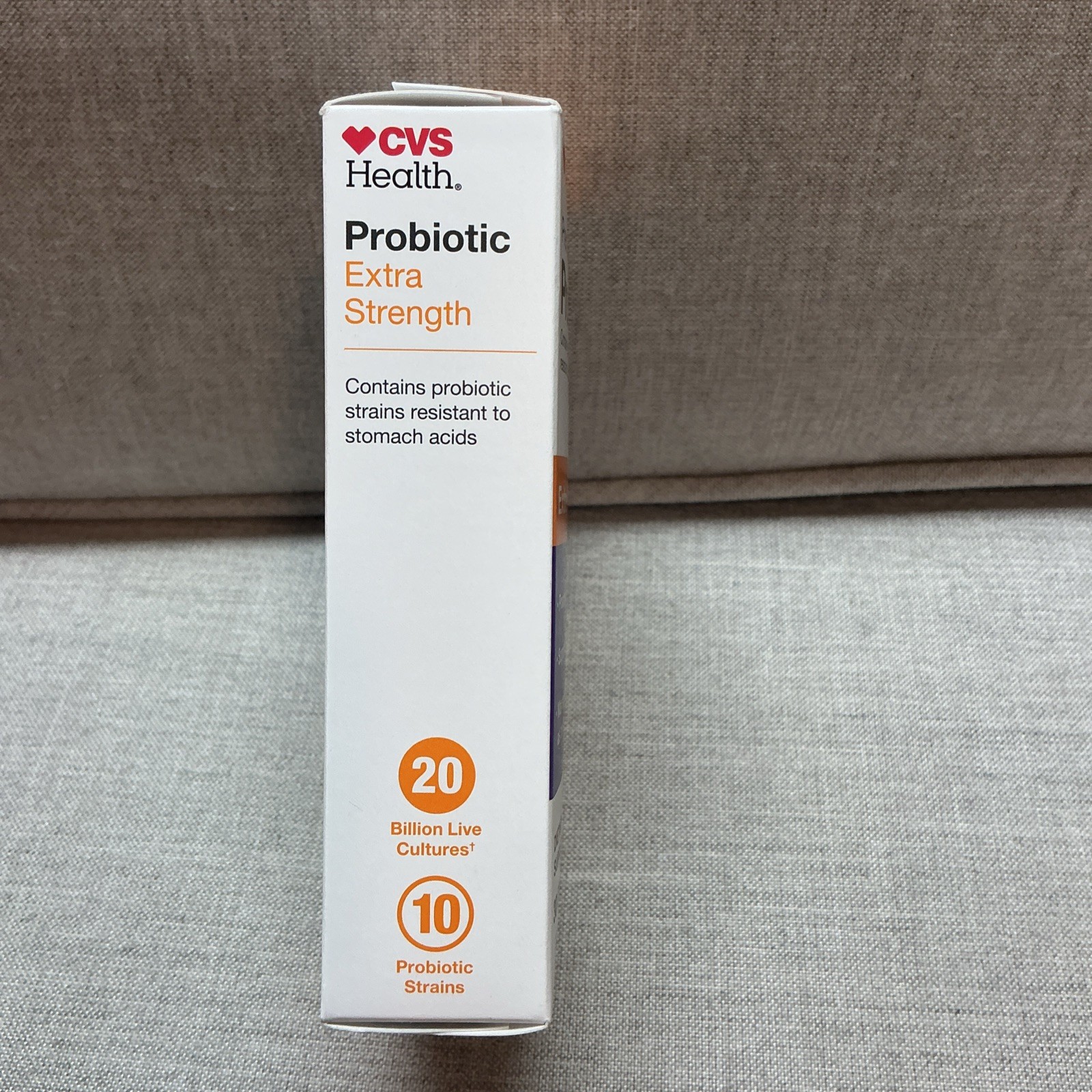 CVS Premium Care Extra Strength Probiotic 30 Vegetable Capsules EXP 06/2027