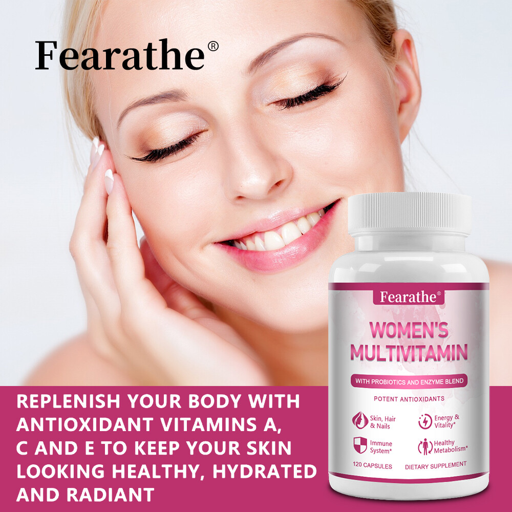 600mg Probiotic w/ Prebiotics Multi Fiber Blend Supplement For Women’s Daily US