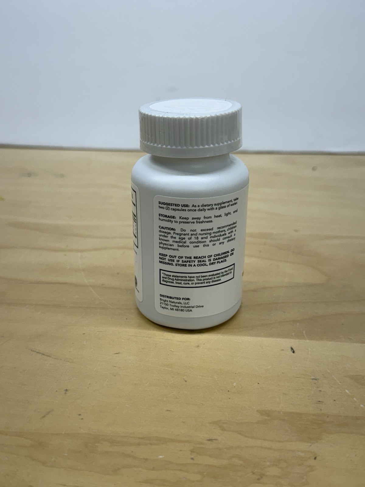 Bright Naturals Glucobalance Pro Dietary Supplement 60 Capsules 08/2026