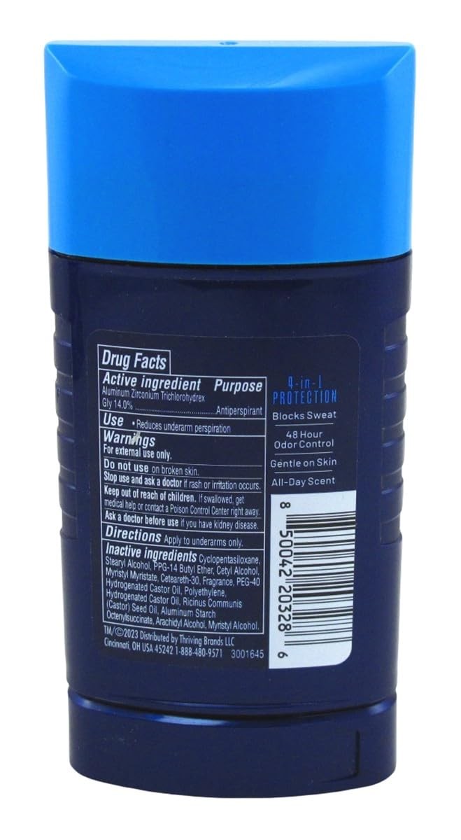 Right Guard, Sport Fresh Deodorant, 2.6 Ounce 0.52 (Pack of 5)