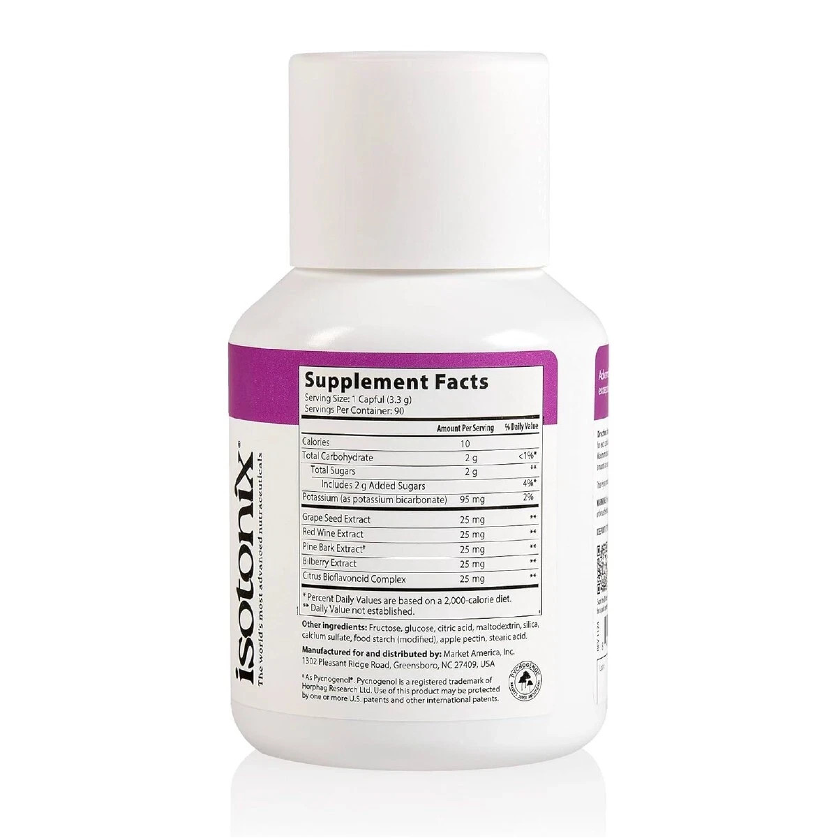 Isotonix OPC-3 Antioxidant Supplement 10.6 oz 90 Servings Exp 7/2028 – New!