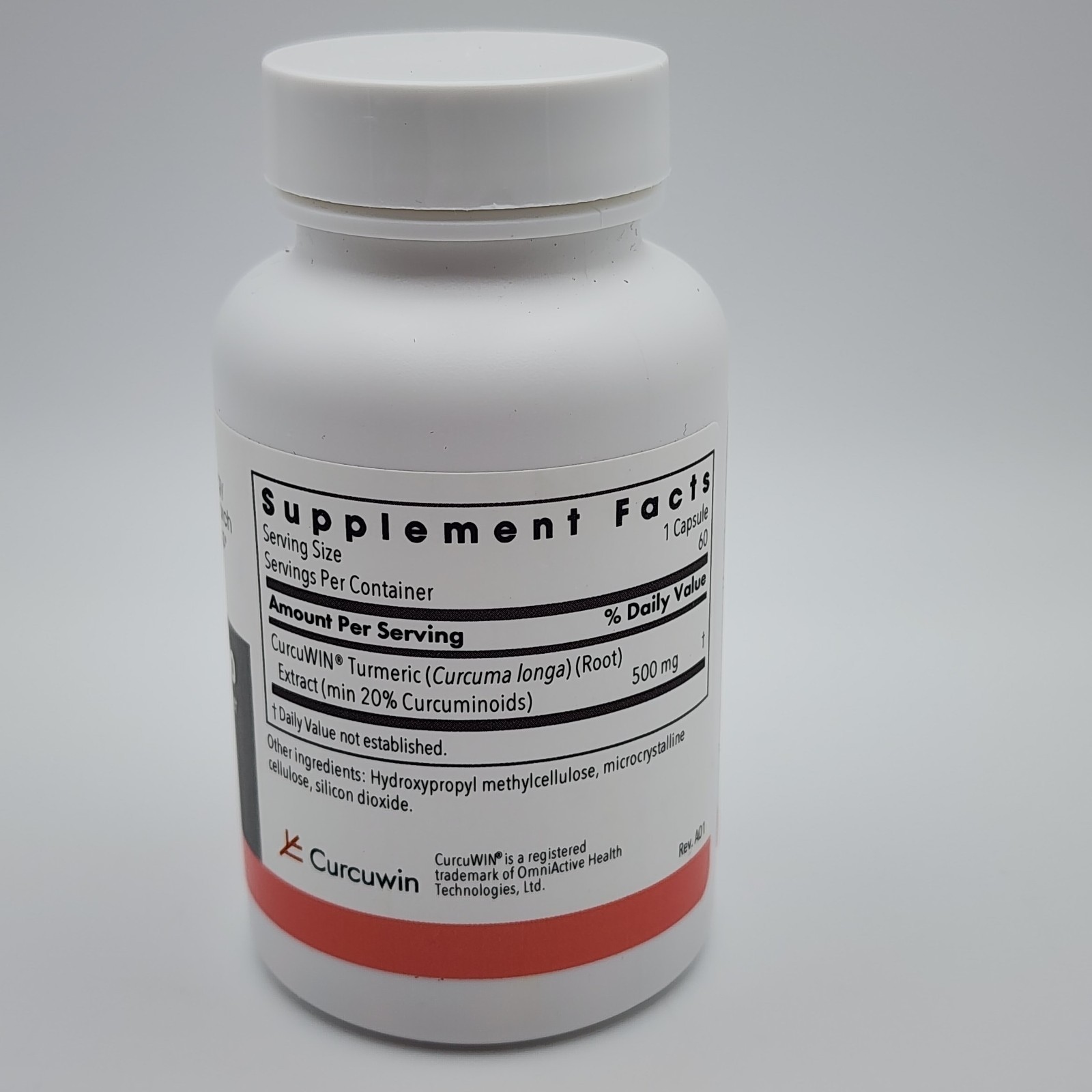 Allergy Research Group Bioavailable Curcumin Supplement CurcuWIN 500 60 Capsules