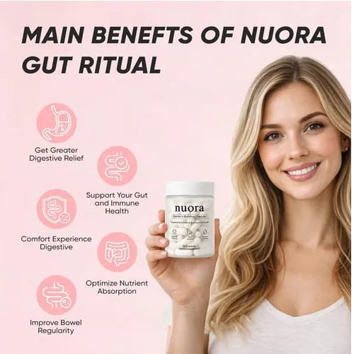 Nuora Gut Ritual Women’s Complete Balance Synbiotic 60 Capsules Gut Health