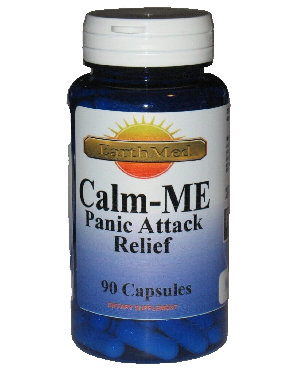 Panic Attack Relief 5 HTP 150mg Valerian 150mg Magnesium Citrate 500mg + more