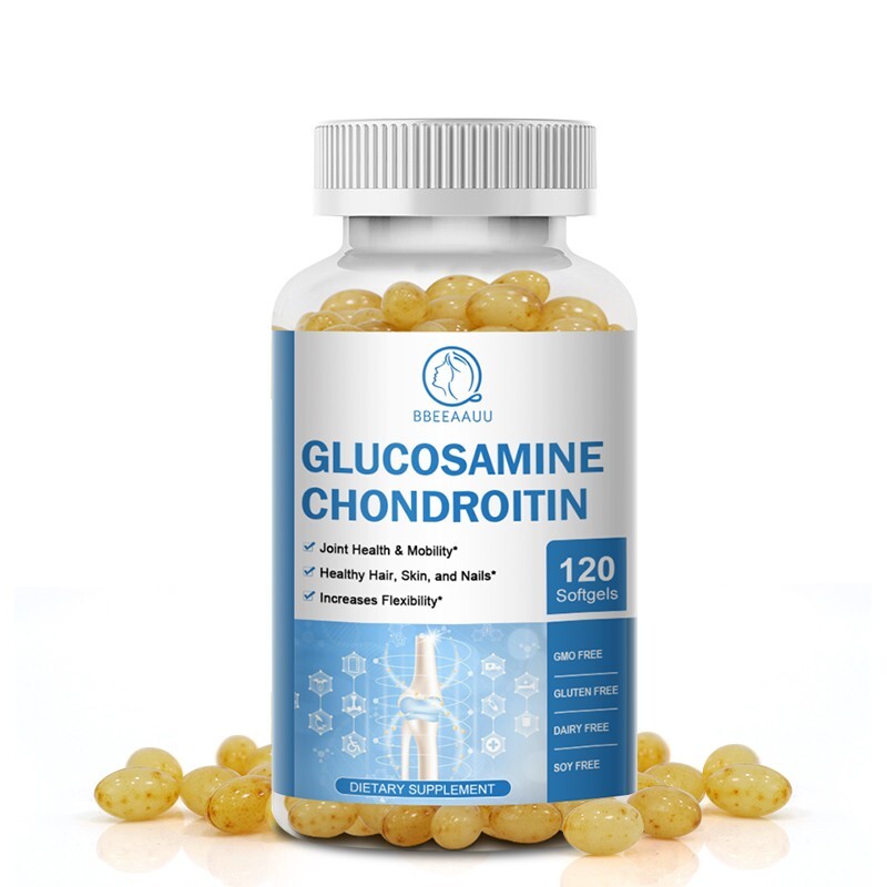 Glucosamine Chondroitin MSM 1500mg Vitamin D3 Triple Strength Joint Support Caps